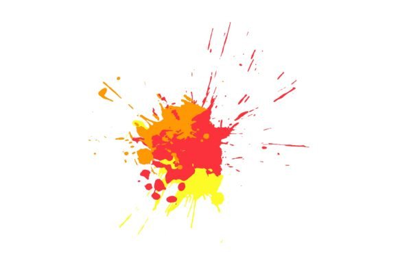 Download Droped Colored Blots and Dots of Paint S - Dot Collection