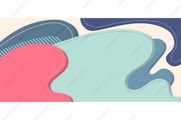 Download Abstract Trendy Organic Shape Forms Line - Organic Collection