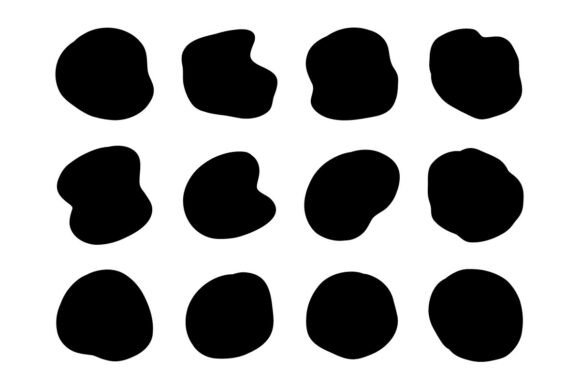 Download Blob Shapes SVG Bundle Organic Abstract - Organic Collection