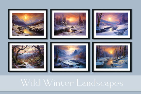 Download Wild Winter Landscapes Digital Prints - Digital prints Collection